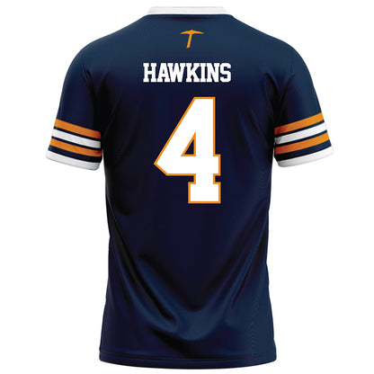 UTEP - NCAA Football : Garrett Hawkins - Navy Football Jersey-1