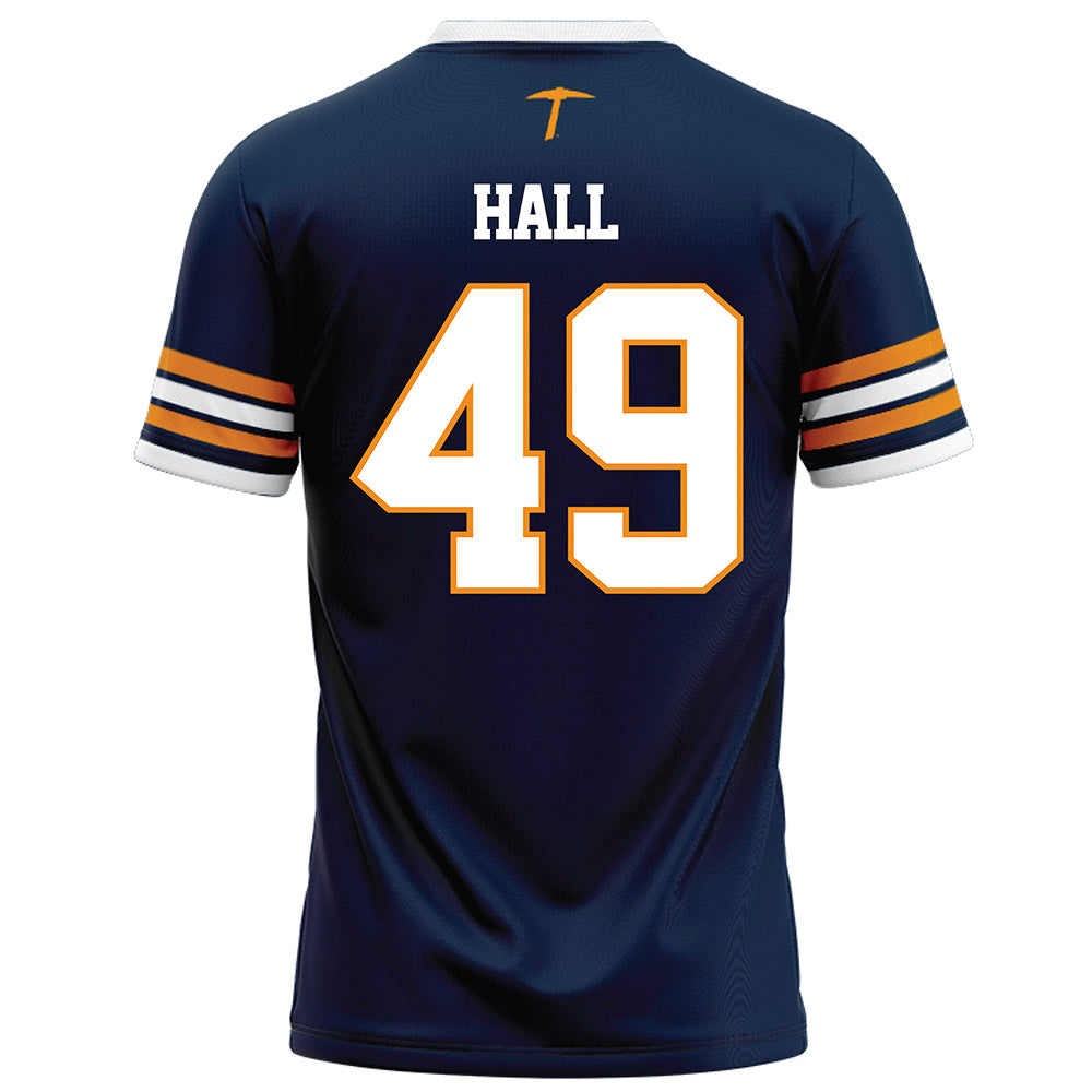 UTEP - NCAA Football : Ian Hall - Navy Football Jersey-1