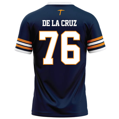 UTEP - NCAA Football : Diego De La Cruz - Navy Football Jersey-1