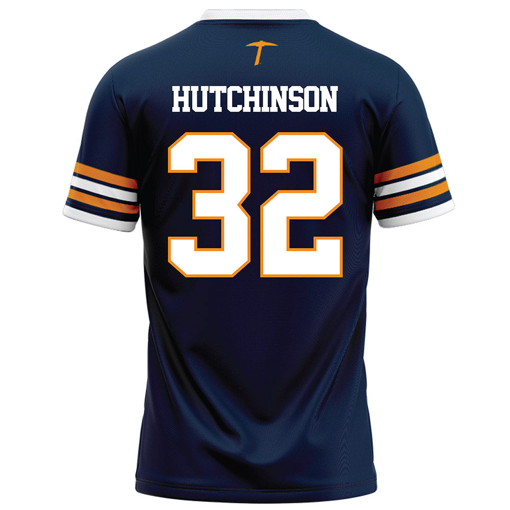 UTEP - NCAA Football : Adarius Hutchinson - Navy Football Jersey-1