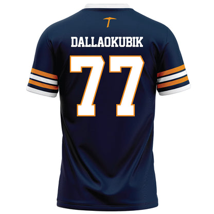 UTEP - NCAA Football : Wesley Dallao-Kubik - Navy Football Jersey-1
