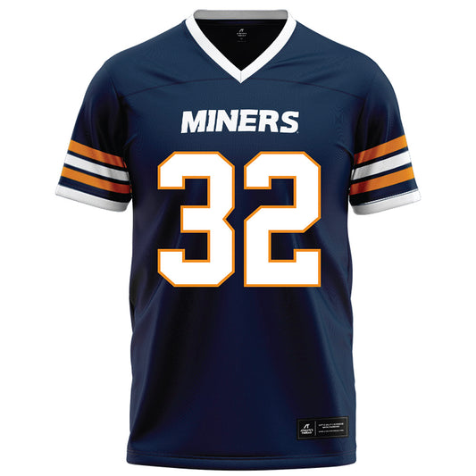 UTEP - NCAA Football : Lamar Sperling - Navy Football Jersey-0