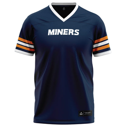 UTEP - NCAA Football : Grayson Johnson - Navy Football Jersey-0