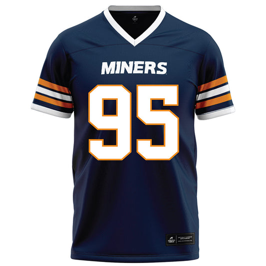 UTEP - NCAA Football : DAdrian Tinney-Anderson - Navy Football Jersey-0