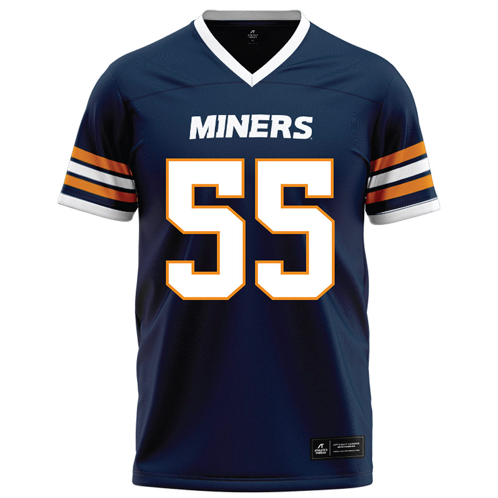 UTEP - NCAA Football : Jayden Trapp - Navy Football Jersey-0