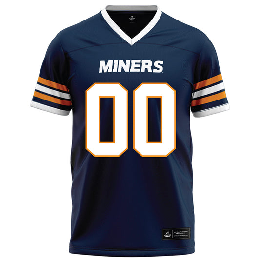 UTEP - NCAA Football : Jackson Stoner - Navy Football Jersey-0