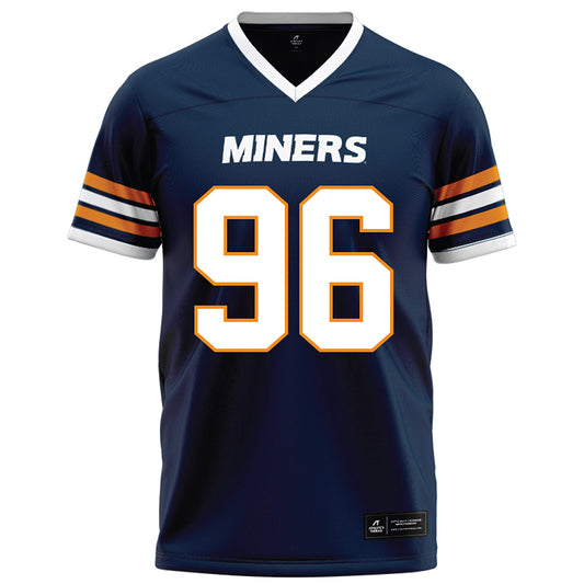 UTEP - NCAA Football : Kelton Farmer - Navy Football Jersey-0