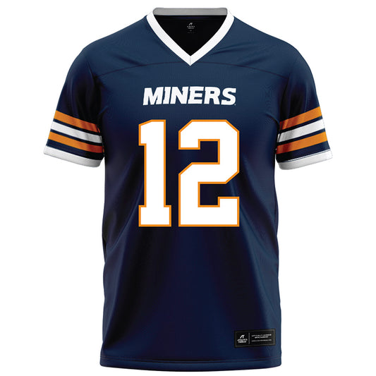 UTEP - NCAA Football : Ray Moore III - Navy Football Jersey-0