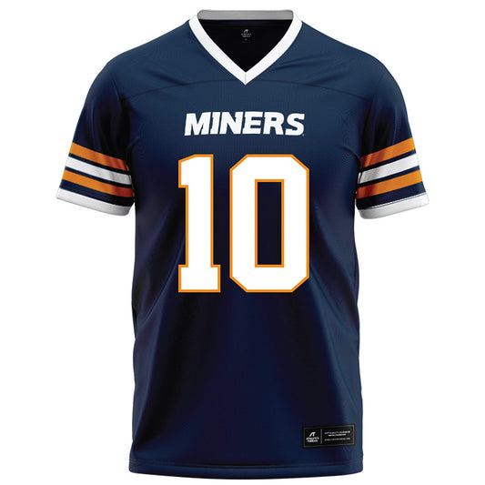 UTEP - NCAA Football : Jayden Wilson - Navy Football Jersey-0