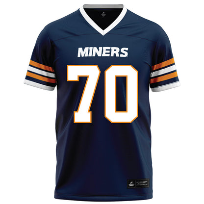 UTEP - NCAA Football : Maddox Huber - Navy Football Jersey-0