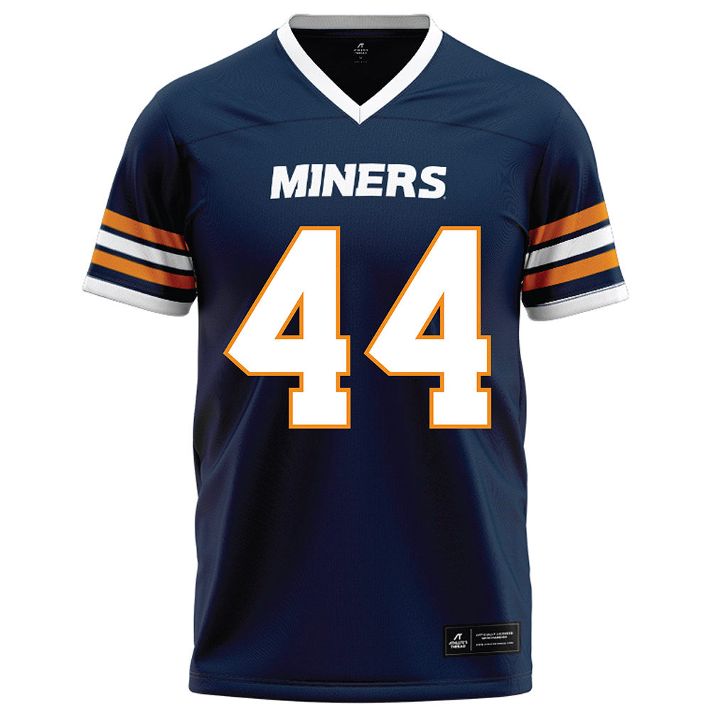 UTEP - NCAA Football : Oryend Fisher - Navy Football Jersey-0