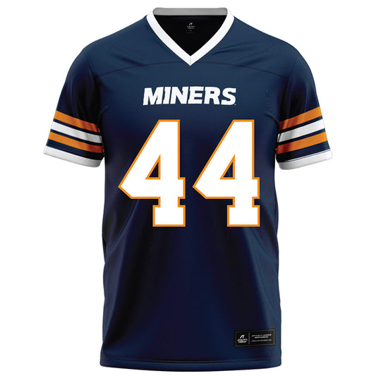 UTEP - NCAA Football : Oryend Fisher - Navy Football Jersey-0