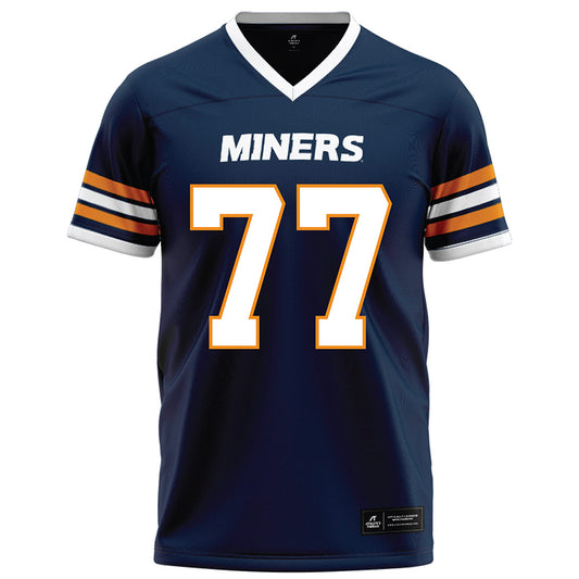 UTEP - NCAA Football : Wesley Dallao-Kubik - Navy Football Jersey-0