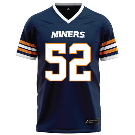 UTEP - NCAA Football : Jackson Bradley - Navy Football Jersey-0