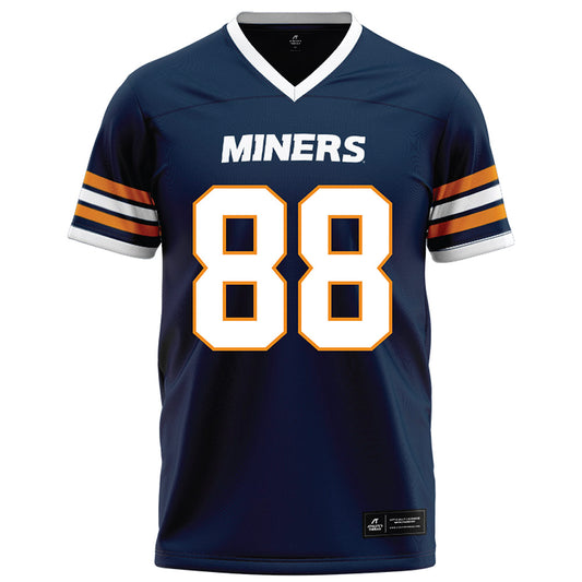 UTEP - NCAA Football : Benny Okwura - Navy Football Jersey-0