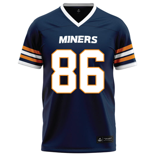 UTEP - NCAA Football : Jordan Andrus - Navy Football Jersey-0