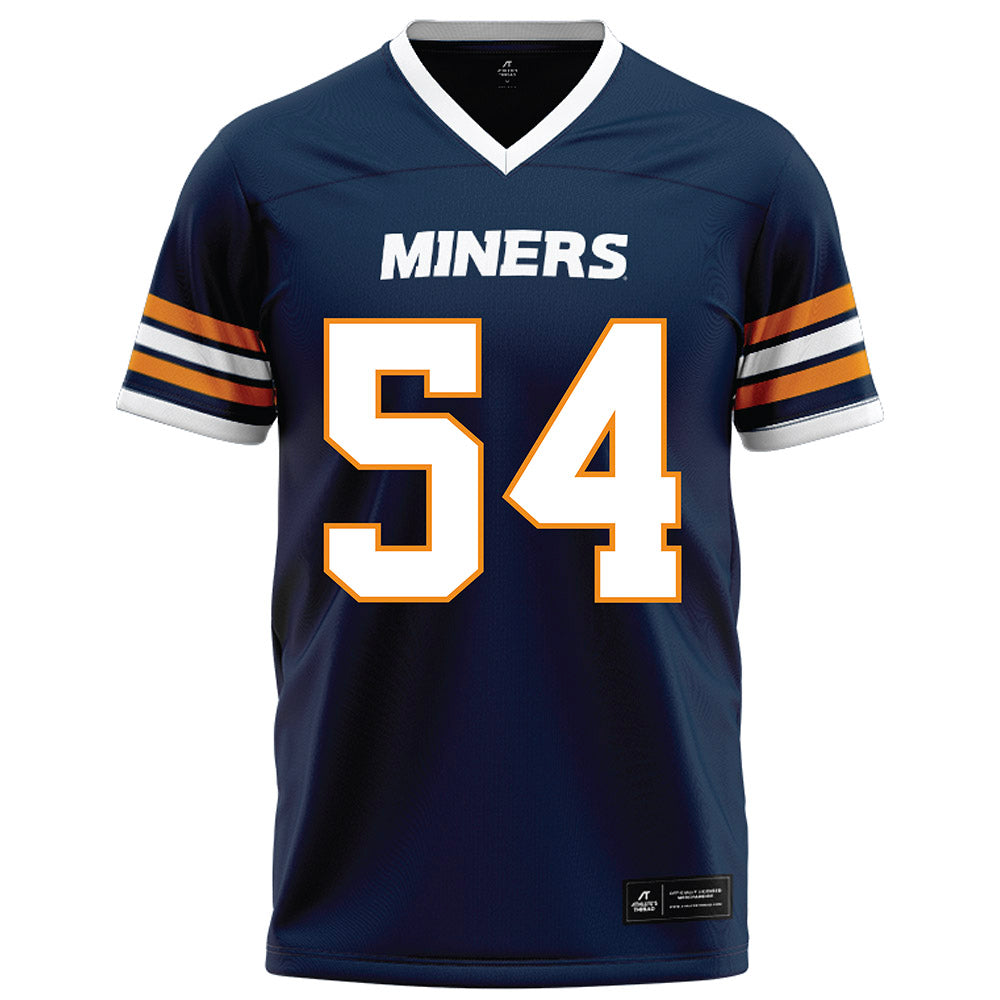 UTEP - NCAA Football : Jaymon Lamb - Navy Football Jersey-0