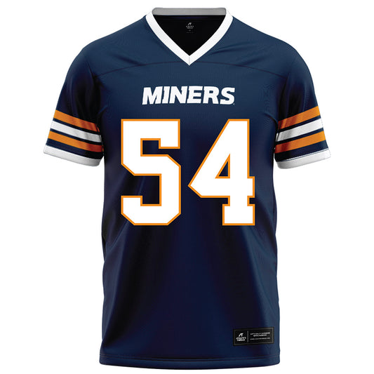 UTEP - NCAA Football : Jaymon Lamb - Navy Football Jersey-0