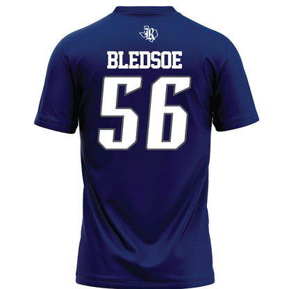 Rice - NCAA Football : Nate Bledsoe - Navy Blue Football Jersey-1