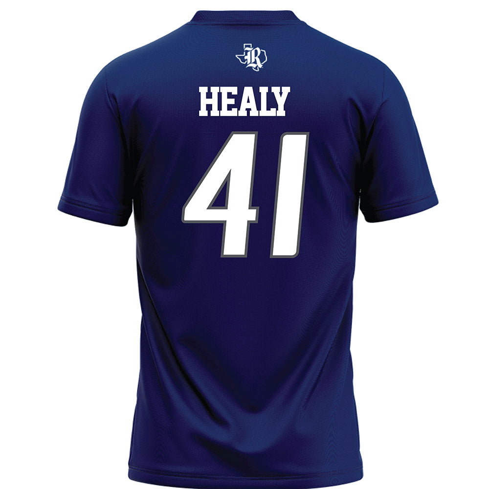 Rice - NCAA Football : Preston Healy - Navy Blue Football Jersey-1