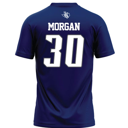 Rice - NCAA Football : Carson Morgan - Navy Blue Football Jersey-1