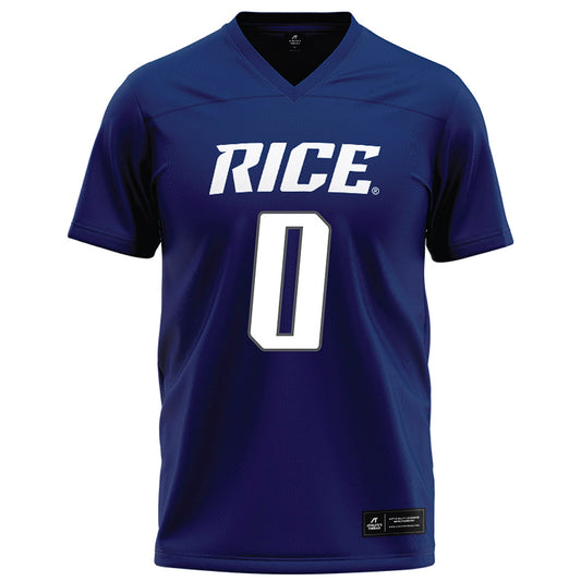 Rice - NCAA Football : Payton Matthews - Navy Blue Football Jersey-0