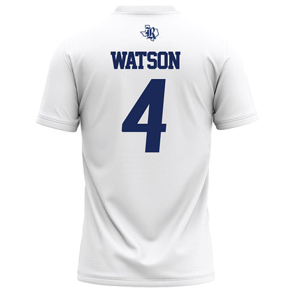 Rice - NCAA Football : Tariq Watson - White Football Jersey-1