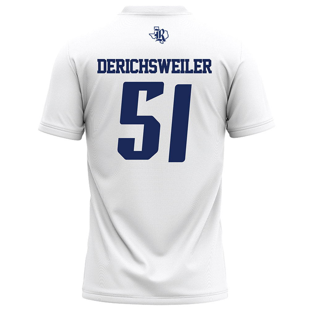 Rice - NCAA Football : Phoenix Derichsweiler - White Football Jersey-1