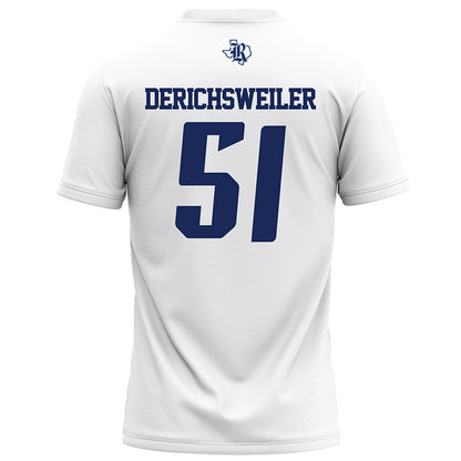 Rice - NCAA Football : Phoenix Derichsweiler - White Football Jersey-1