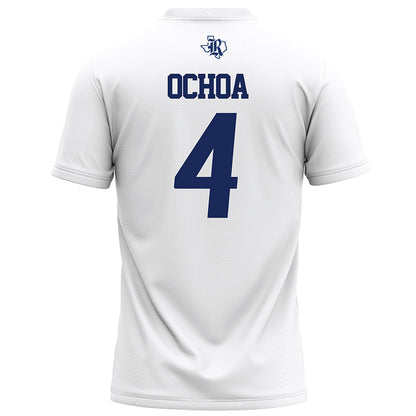 Rice - NCAA Football : Gael Ochoa - White Football Jersey-1