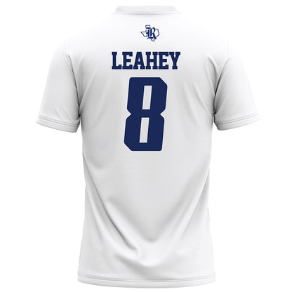 Rice - NCAA Football : Colin Leahey - White Football Jersey-1