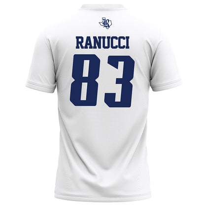 Rice - NCAA Football : Jackson Ranucci - White Football Jersey-1