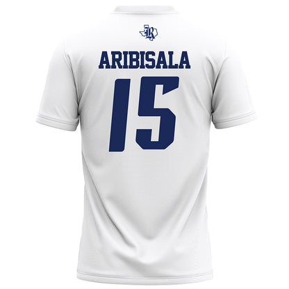 Rice - NCAA Football : Matthew Aribisala - White Football Jersey-1