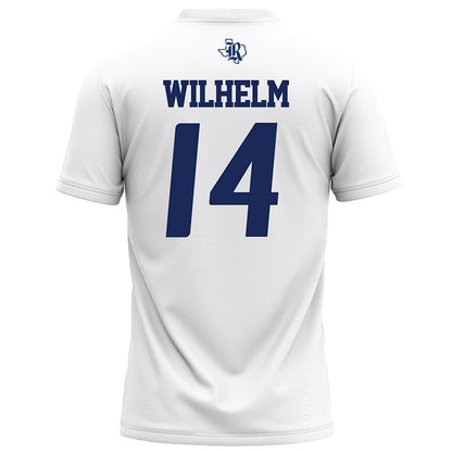 Rice - NCAA Football : Ayden Wilhelm - White Football Jersey-1