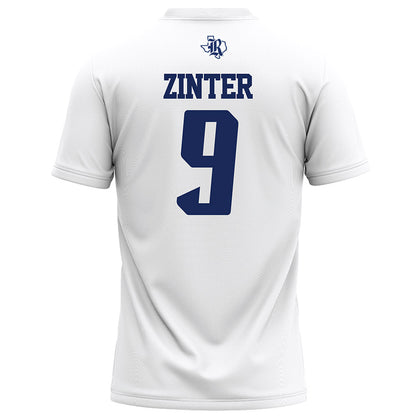 Rice - NCAA Football : Preston Zinter - White Football Jersey-1