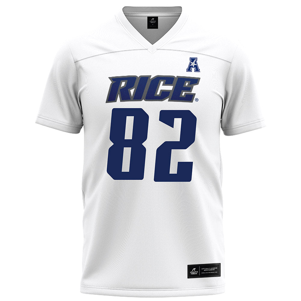 Rice - NCAA Football : Colton Cole - White Football Jersey-0