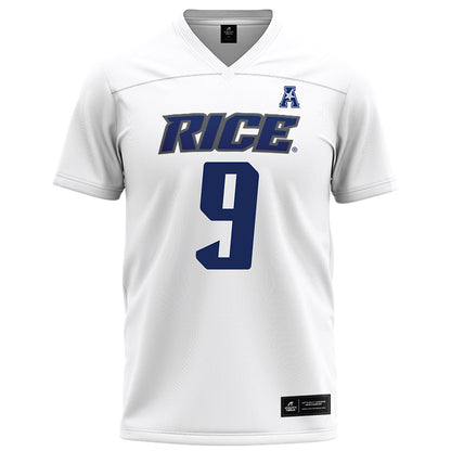 Rice - NCAA Football : Preston Zinter - White Football Jersey-0