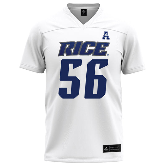 Rice - NCAA Football : Nate Bledsoe - White Football Jersey-0