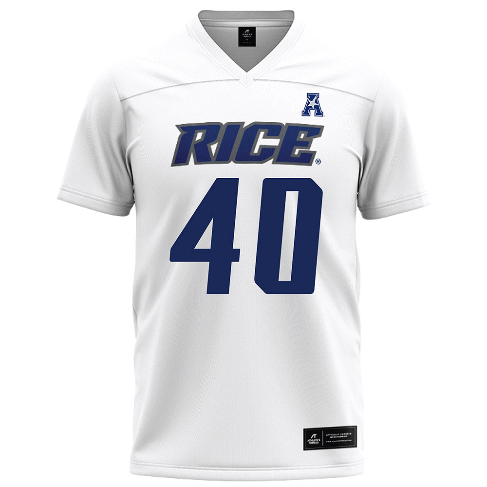 Rice - NCAA Football : Jayden Cupitt - White Football Jersey-0