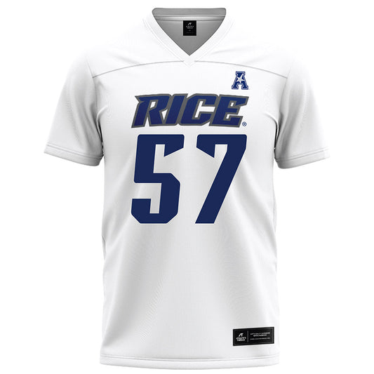 Rice - NCAA Football : Leyonte Chandler - White Football Jersey-0