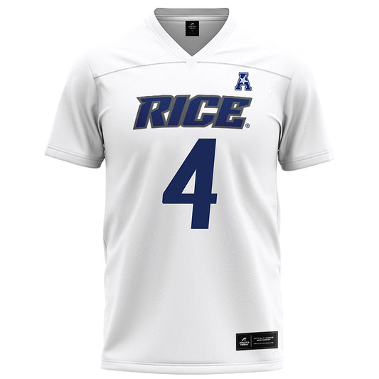 Rice - NCAA Football : Gael Ochoa - White Football Jersey-0