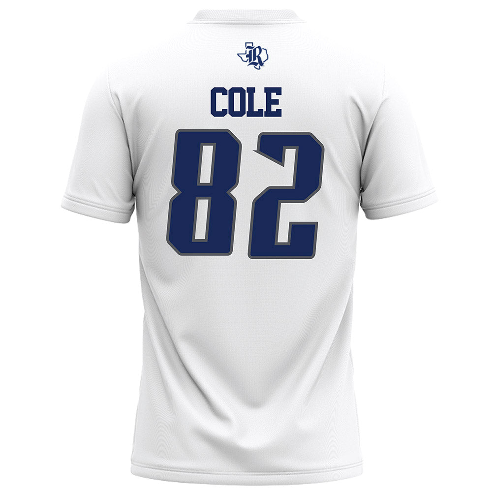 Rice - NCAA Football : Colton Cole - White Football Jersey-1