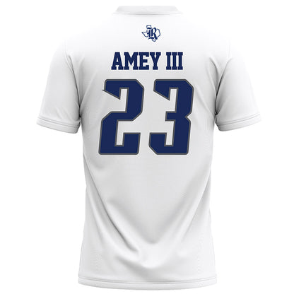 Rice - NCAA Football : Michael Amey III - White Football Jersey-1