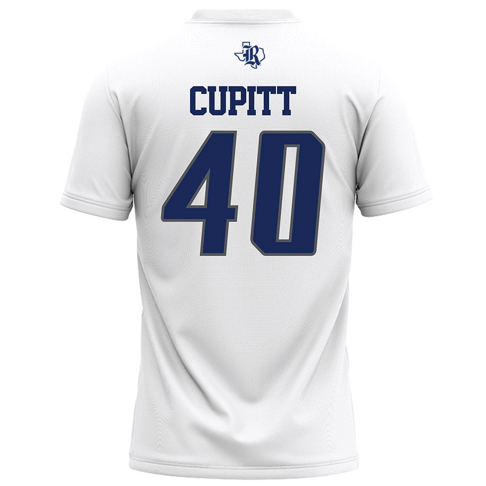 Rice - NCAA Football : Jayden Cupitt - White Football Jersey-1