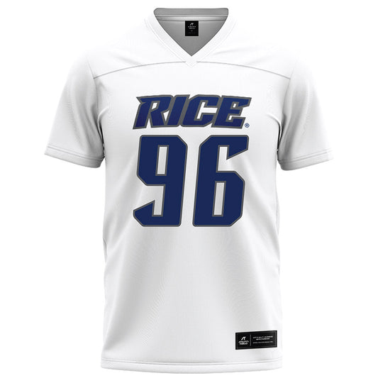 Rice - NCAA Football : Dillan Botts - White Football Jersey-0