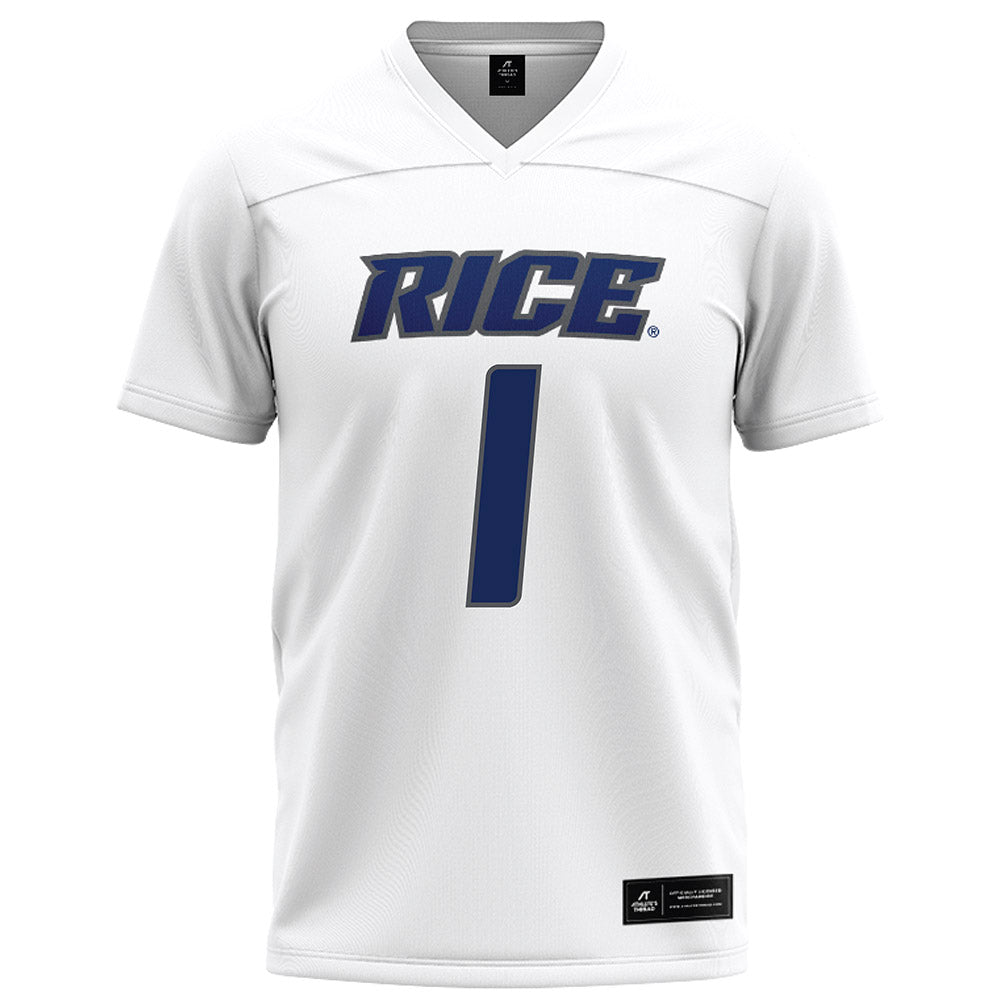Rice - NCAA Football : Zach Cody - White Football Jersey-0