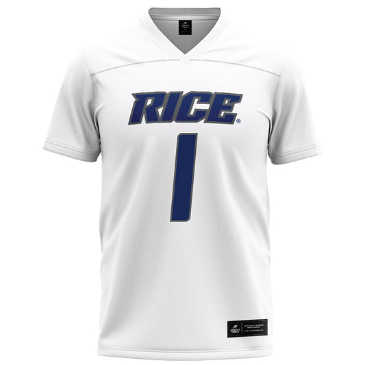 Rice - NCAA Football : Zach Cody - White Football Jersey-0