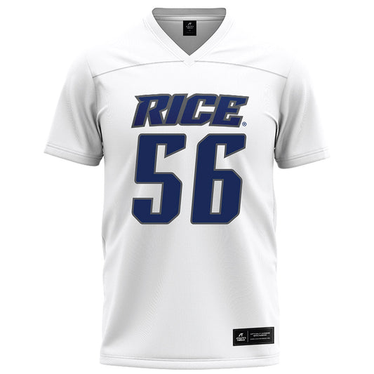 Rice - NCAA Football : Nate Bledsoe - White Football Jersey-0