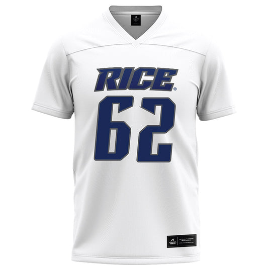 Rice - NCAA Football : Cullen Witt - White Football Jersey-0