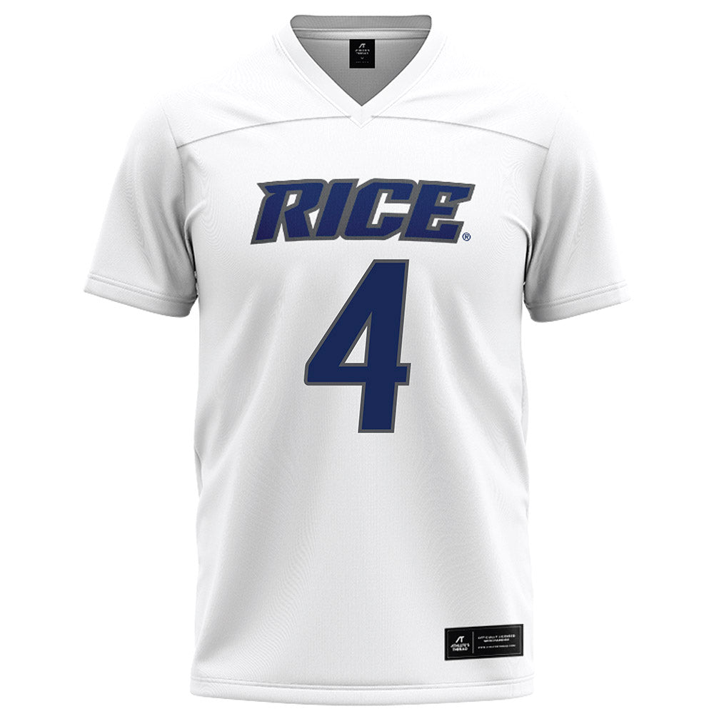 Rice - NCAA Football : Gael Ochoa - White Football Jersey-0